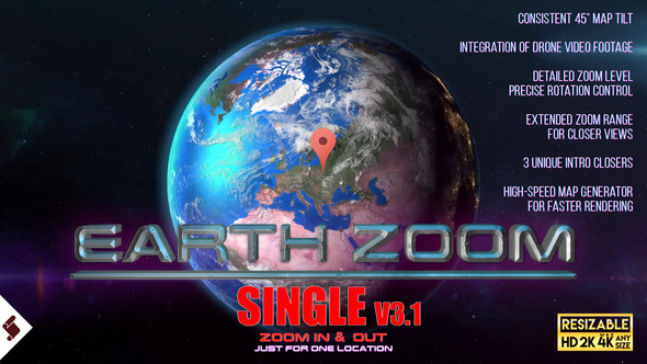 Photo of Earth Zoom – Videohive 19368527