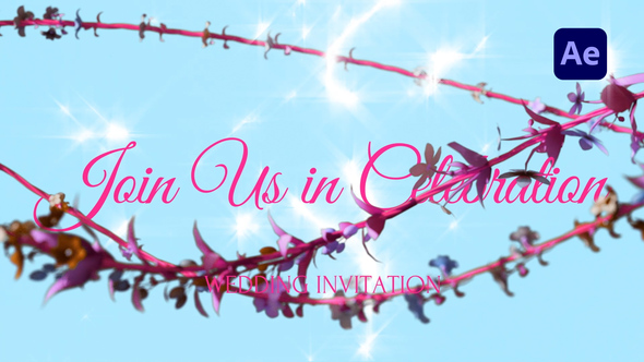Photo of Elegant Floral Wedding Invite – Videohive 59735362