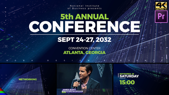 Photo of Event Conference Promo 4K – Videohive 59464013