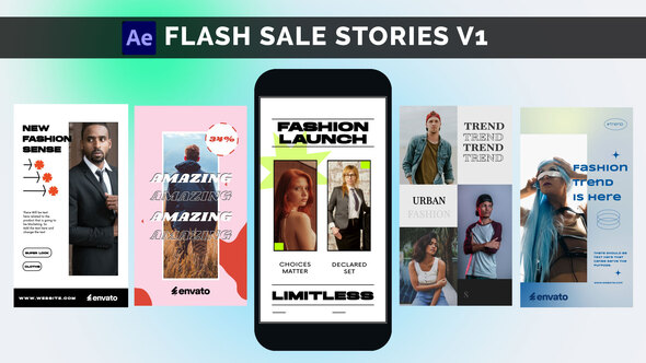 Photo of Fashion Sale Stories V1 – Marketing – Videohive 59910956