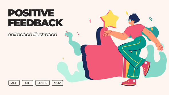 Photo of Positive Feedback – Animation Illustration – Videohive 59871599