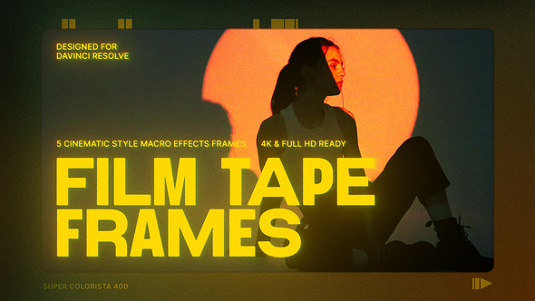 Photo of Film Tape Frames | DR – Videohive 59951925