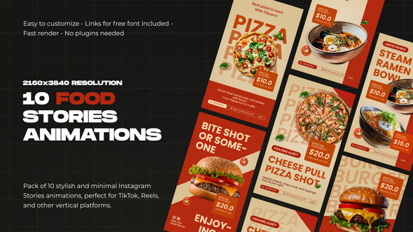 Photo of Food Stories for Premiere Pro – Videohive 59533482