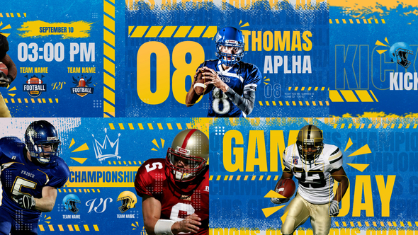 Photo of Football Opener – Videohive 59632676