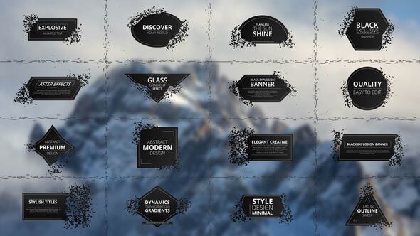 Photo of Glass Titles – Videohive 58408994