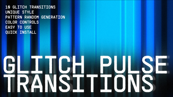 Photo of Glitch Pulse Transitions | DR – Videohive 59969641