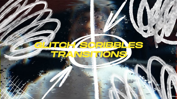 Photo of Glitch Scribbles Elements Transitions – Videohive 59850176