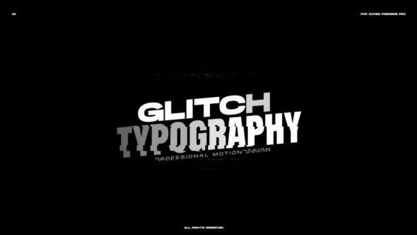 Photo of Glitch Typography Titles| MOGRT – Videohive 59830958