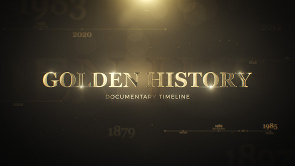 Photo of Golden History Documentary Timeline – Videohive 29986227