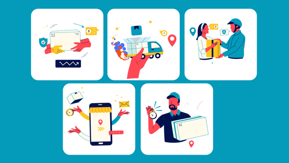 Photo of Good Delivery Icon Animation – Videohive 59844623