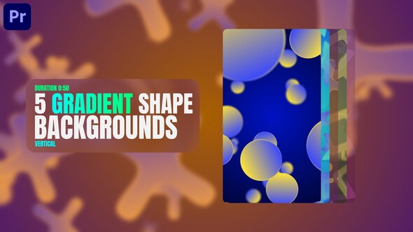 Photo of Gradient Shape Backgrounds | MOGRT – Videohive 59844368