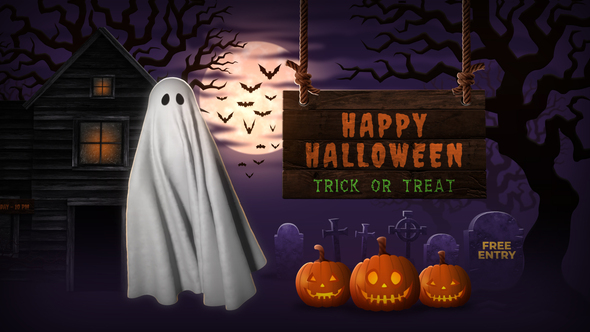 Photo of Halloween Ghost Intro – Videohive 59899035