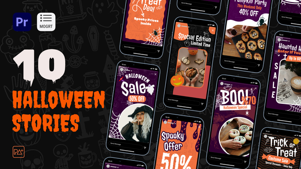 Photo of Halloween Sale Social Media Stories For PR – Videohive 59652777