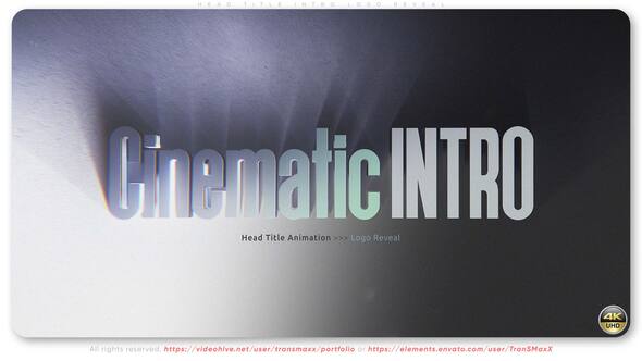 Photo of Head Title Intro – Logo Reveal – Videohive 59633131
