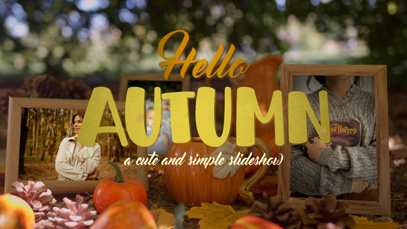 Photo of Hello Autumn Memories Slideshow – Videohive 59980188