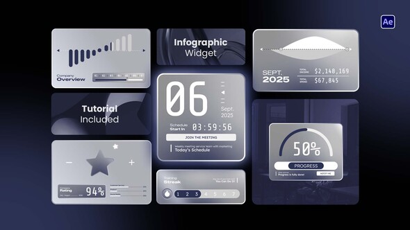 Photo of Infographic Widgets – Videohive 59979121
