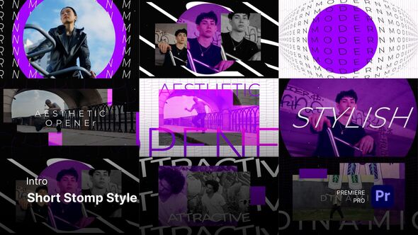 Photo of Intro – Short Stomp Style Premiere Pro Templates – Videohive 59823105