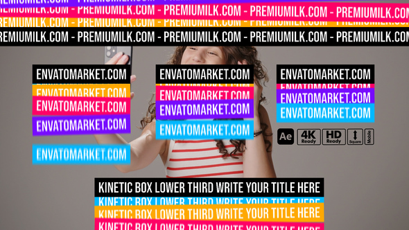 Photo of Kinetic Box Lower Thirds – Videohive 59552214