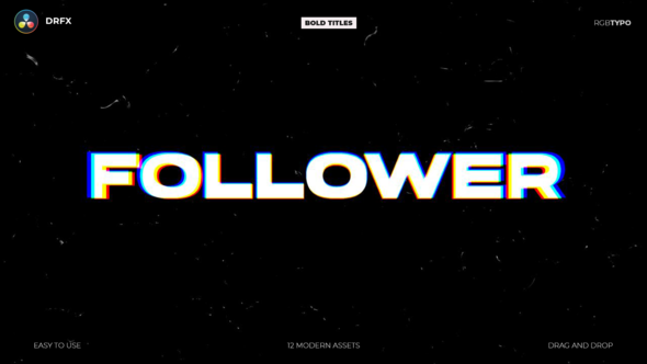 Photo of Kinetic Rhythm Titles – Videohive 59913602