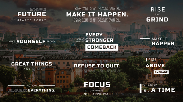 Photo of Kinetic Text Title – Videohive 59632674