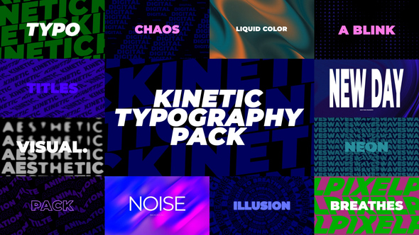 Photo of Kinetic Typography – Videohive 58371114