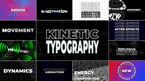 Photo of Kinetic Typography – Videohive 59738447