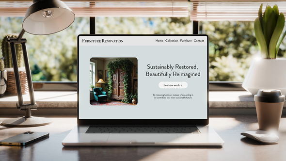 Photo of Laptop Screen Modular Mockup – 5 Animated Scenes with Drag & Drop | After Effects – Videohive 51915984