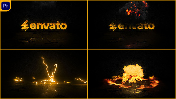 Photo of Lightning Fire Logo Animation V2 – Videohive 59673587