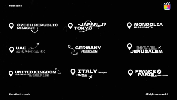 Photo of Location Titles  FCPX – Videohive 59829841