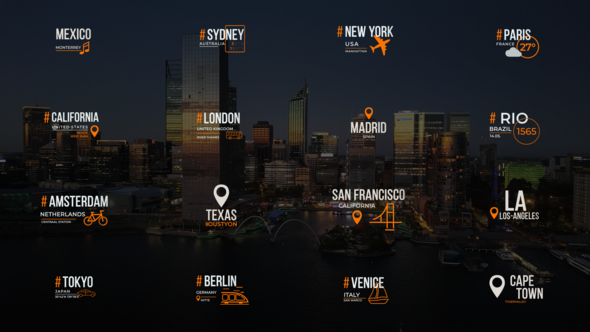 Photo of Location Titles – Videohive 59738372