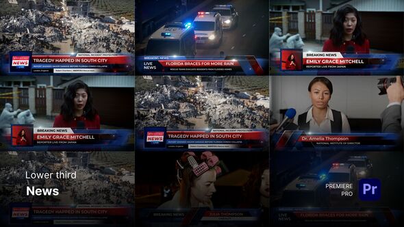 Photo of Lower Third – News Premiere Pro Templates – Videohive 59729703
