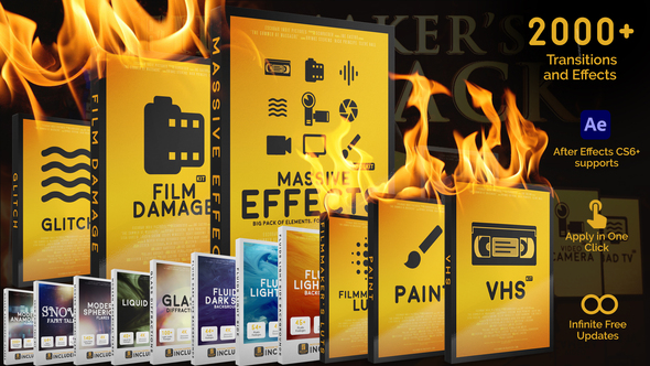 Photo of Massive Vertical Effects Pack – Videohive 59974085