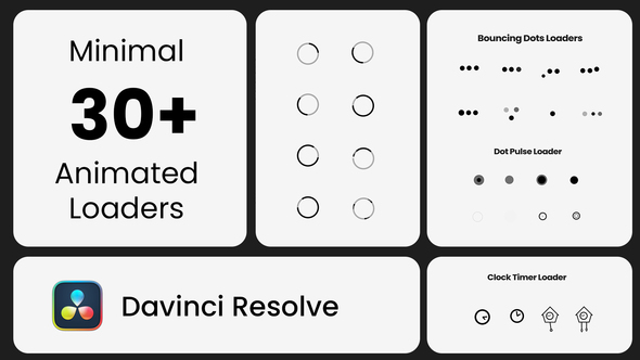 Photo of Minimal Animated Loaders DR – Videohive 59965704