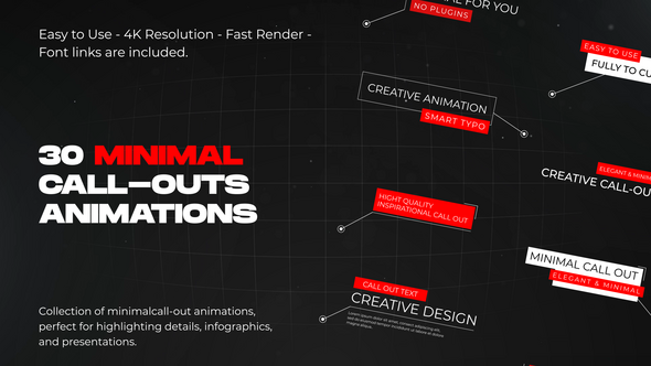 Photo of Minimal Call-Outs – Videohive 59578140