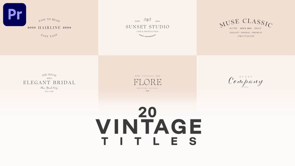 Photo of Minimal Wedding Title Set – Videohive 59550019