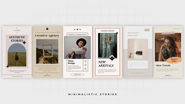 Photo of Minimalistic Stories – Videohive 59621835