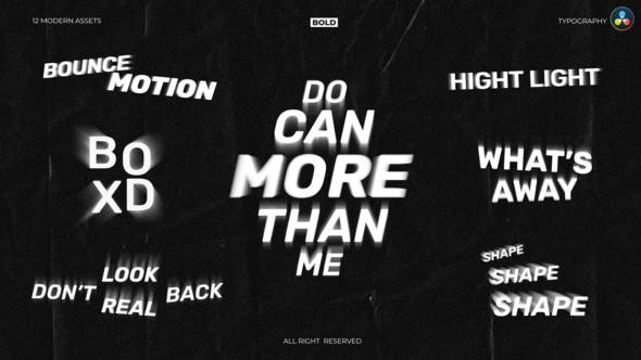 Photo of Modern Bounce Titles – Videohive 59809890