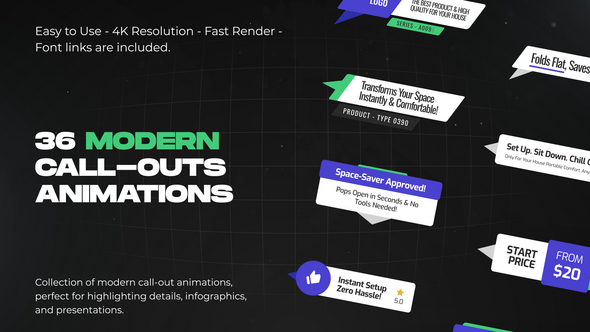 Photo of Modern Call-Outs for Premiere Pro – Videohive 59566303