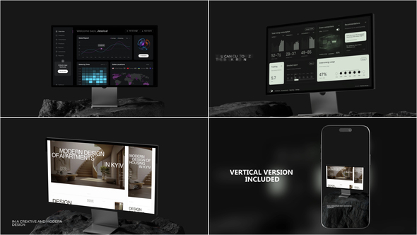 Photo of Modern Desktop UI Showcase – Device & App Mockup Pack MOGRT – Videohive 59589571