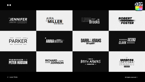 Photo of Modern Lower Thirds  FCPX – Videohive 59830299
