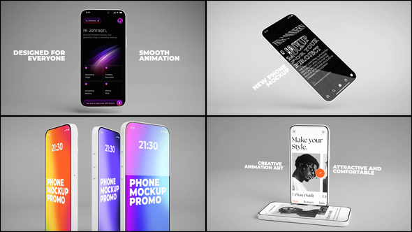Photo of Modern Phone Mockup – Videohive 59733670