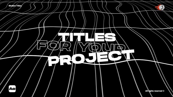 Photo of Modern Titles  After Effects – Videohive 59964237