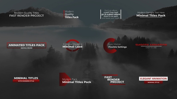 Photo of Modern Titles Pack in Davinci Resolve. – Videohive 59640910