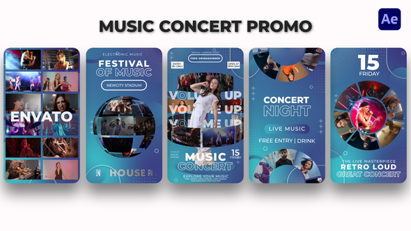 Photo of Music Concert Promo – Videohive 59866506