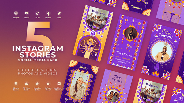 Photo of Navratri Dussehra Vertical – Videohive 59684402