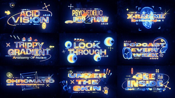 Photo of Neon Heat Titles – Videohive 59572446