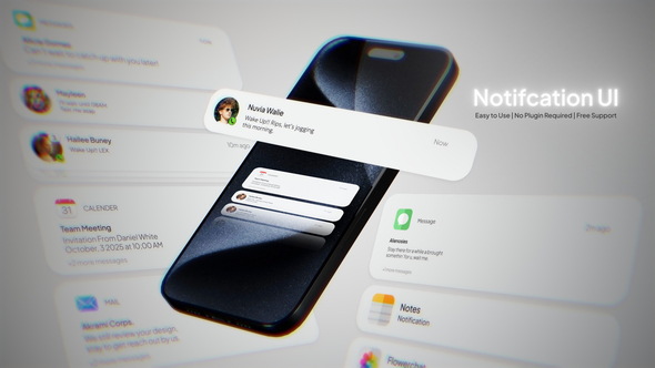 Photo of Notification UI Kit – Videohive 59915214