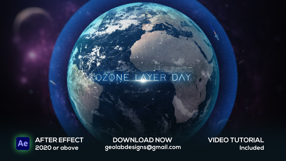Photo of Ozone Layer Day Titles – Videohive 59633645