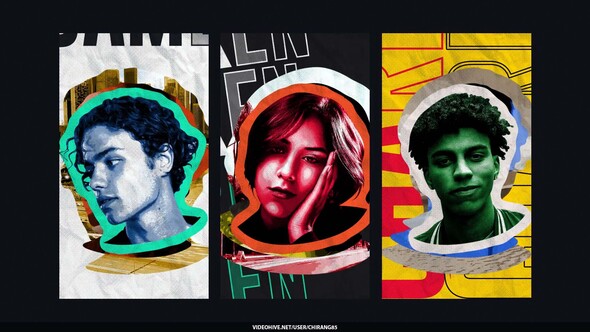 Photo of Paper Collage Art Stories – Videohive 59745739