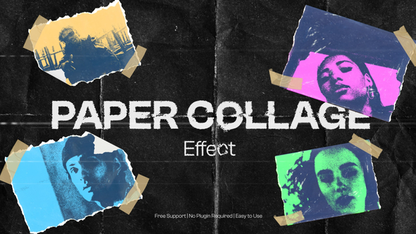 Photo of Paper Collage – Videohive 59611435